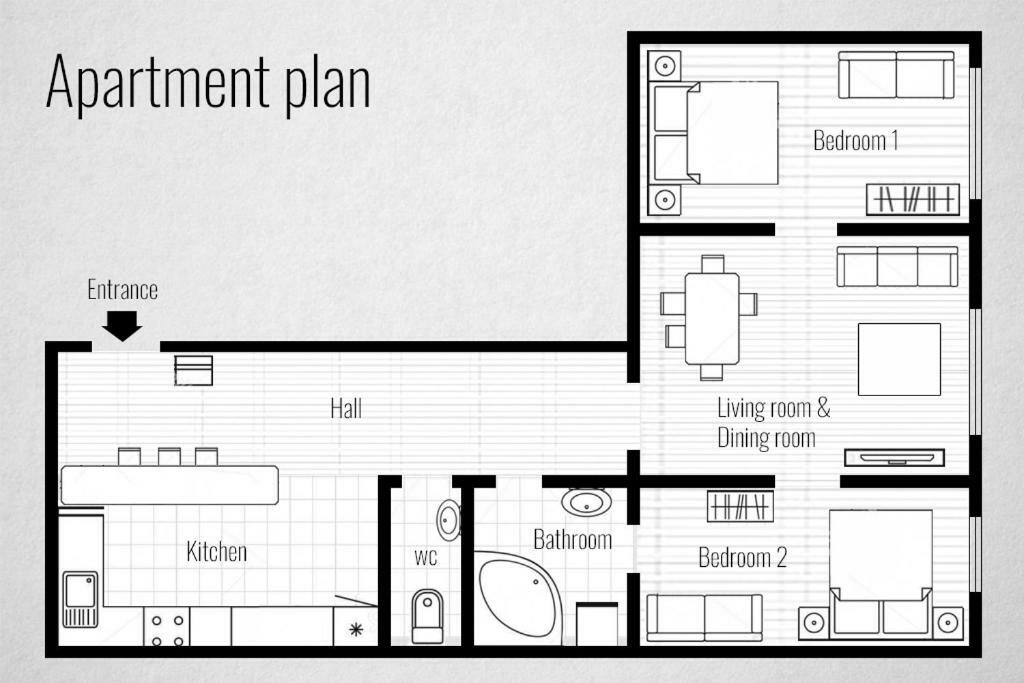 Akacfa 36 Budapest 91 Mt 3 Bedroom District 7 ภายนอก รูปภาพ